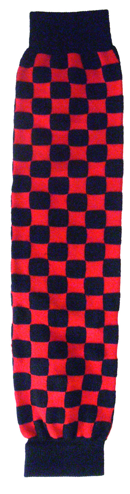 LEG WARMER LEGW -2    Red Checkers